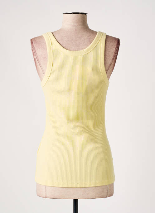 Débardeur jaune SOAKED pour femme