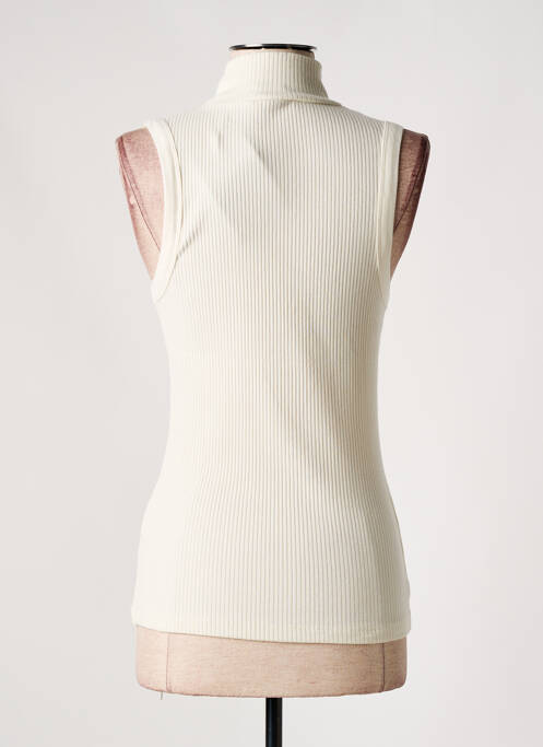 Top beige SOAKED pour femme