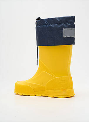Bottes bout rond bout rond jaune UMO enfant