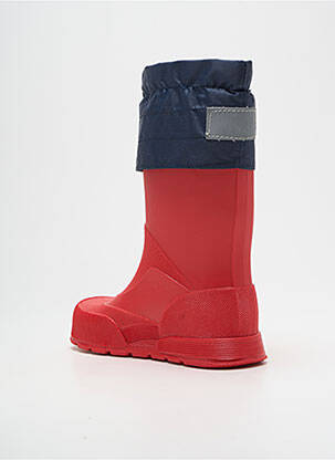 Bottes bout rond bout rond rouge UMO enfant