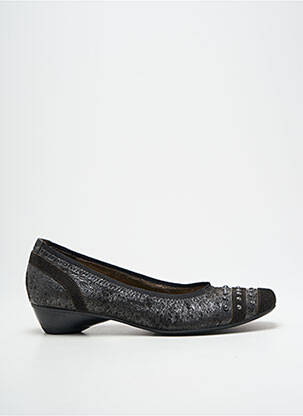 Ballerines type de semelle amortissante talon plat jusqu'à 3cm argent SWEET femme