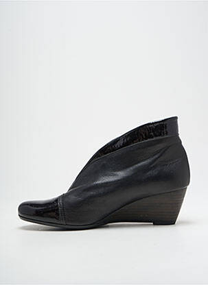 Bottines/boots matière lisse talon de 4 à 6cm noir HISPANITAS femme