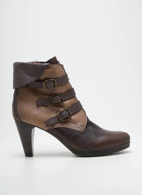 Bottines/Boots marron HISPANITAS pour femme