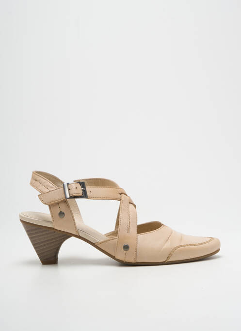 Sandales/Nu pieds beige SWEET pour femme