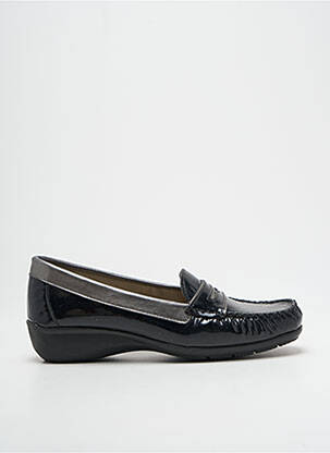 Mocassins matière lisse talon plat jusqu'à 3cm noir HIRICA femme