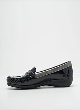 Mocassins matière lisse talon plat jusqu'à 3cm noir HIRICA femme