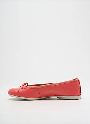 Ballerines bout rond talon plat jusqu'à 3cm rose HIRICA femme