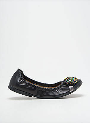 Ballerines matière lisse talon plat jusqu'à 3cm noir HIRICA femme