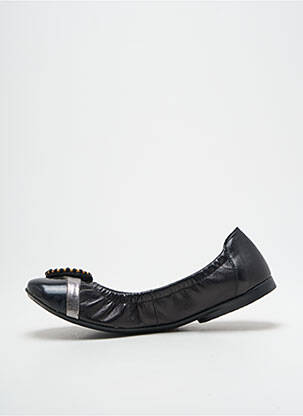 Ballerines matière lisse talon plat jusqu'à 3cm noir HIRICA femme