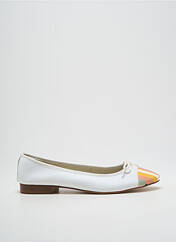 Ballerines blanc HIRICA pour femme seconde vue
