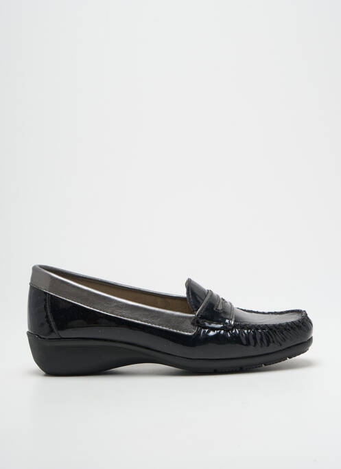 Mocassins matière lisse talon plat jusqu'à 3cm noir HIRICA femme
