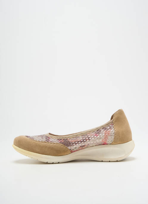 Ballerines beige HIRICA pour femme