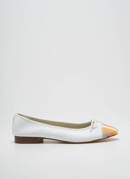 Ballerines blanc HIRICA pour femme