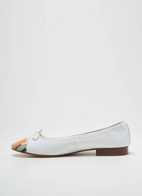 Ballerines blanc HIRICA pour femme
