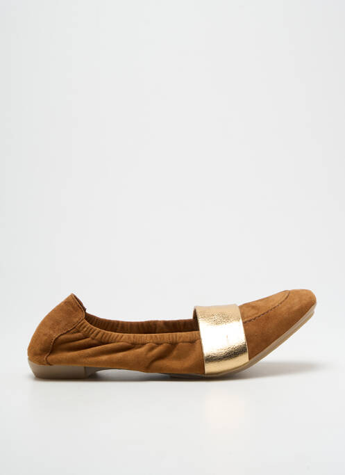 Ballerines marron HIRICA pour femme