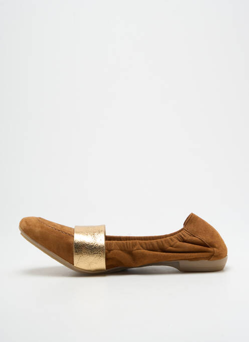Ballerines marron HIRICA pour femme