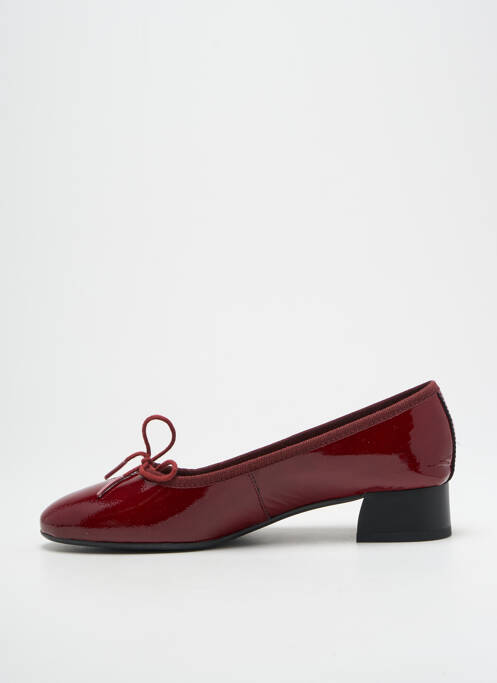Ballerines rouge HIRICA pour femme