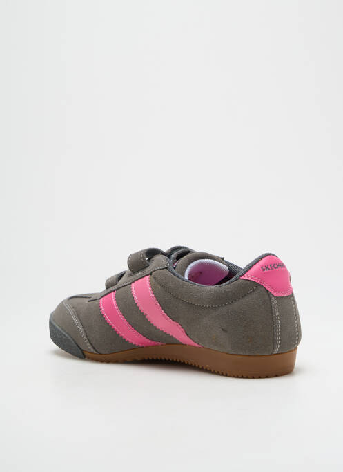 Baskets gris SKECHERS pour fille