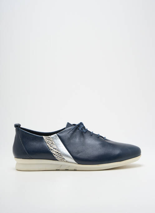 Derbies bleu HIRICA pour femme