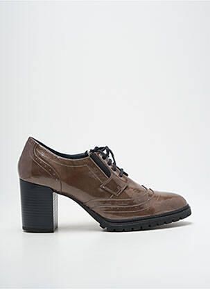 Derbies marron GEO-REINO pour femme
