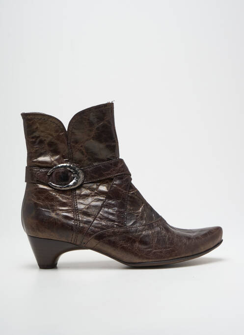 Bottines/Boots marron KARSTON pour femme