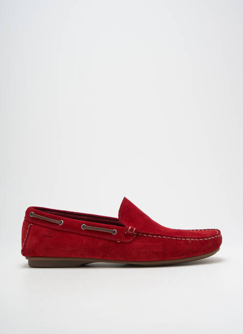 Mocassins rouge FLUCHOS pour homme