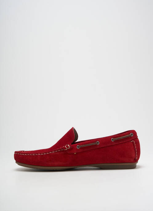 Mocassins rouge FLUCHOS pour homme