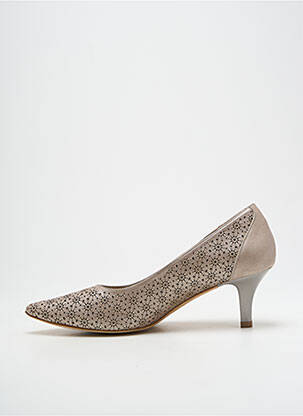 Escarpins bout pointu talon de 4 à 6cm or DORKING femme
