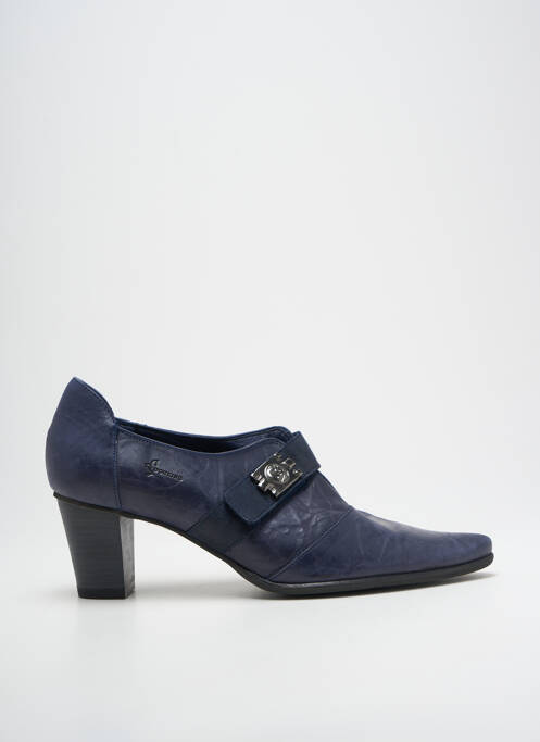 Derbies bleu DORKING pour femme