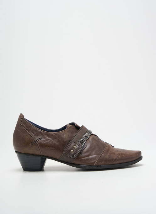 Derbies marron DORKING pour femme