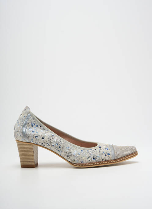 Escarpins argent DORKING pour femme