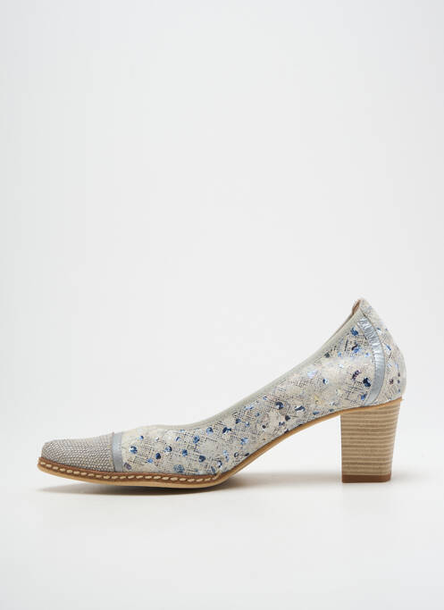 Escarpins argent DORKING pour femme