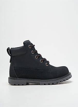 Bottines/boots talon bas talon bas noir SKECHERS garçon