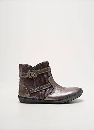Bottines/boots voute plantaire bout rond marron BELLAMY fille