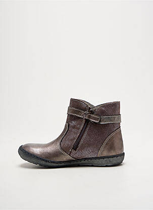 Bottines/boots voute plantaire bout rond marron BELLAMY fille
