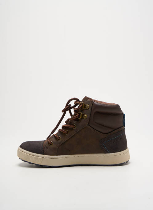 Baskets marron SKECHERS pour garçon