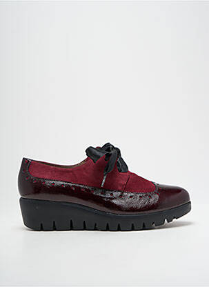 Derbies bout rond talon de 4 à 6cm violet WONDERS femme