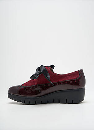 Derbies bout rond talon de 4 à 6cm violet WONDERS femme