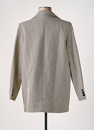 Blazer poignets boutonnés beige EXQUISS'S femme