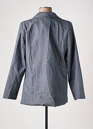 Blazer fausses poches bleu EXQUISS'S femme