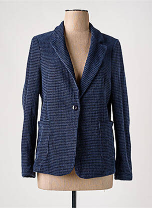Blazer coupe cintrée bleu LACOMY femme