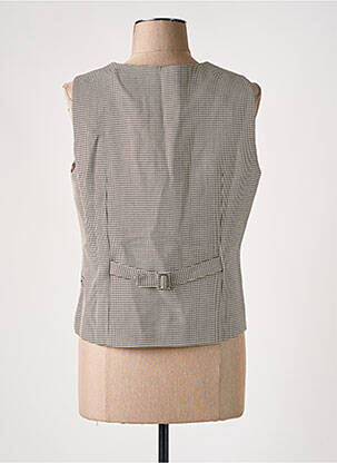 Gilet sans manche doublure beige EXQUISS'S femme