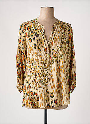 Blouse marron EMABLUES pour femme