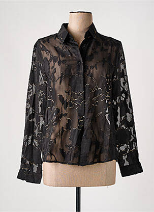 Chemisier noir SUZZY & MILLY pour femme