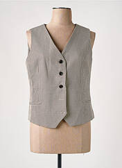 Gilet sans manche beige EXQUISS'S pour femme seconde vue