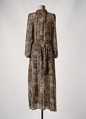 Robe longue marron PEACE N'LOVE pour femme seconde vue