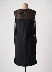 Robe mi-longue noir ESPERANCE pour femme seconde vue