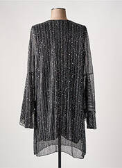 Robe mi-longue noir ESPERANCE pour femme seconde vue