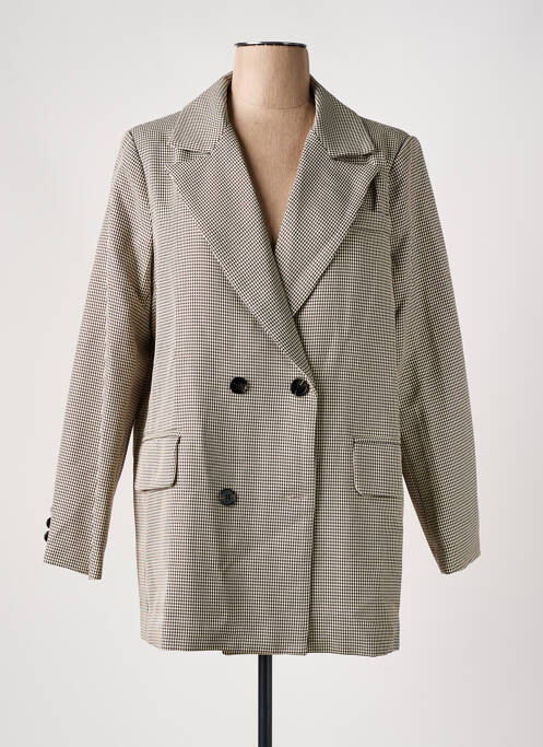 Blazer beige EXQUISS'S pour femme