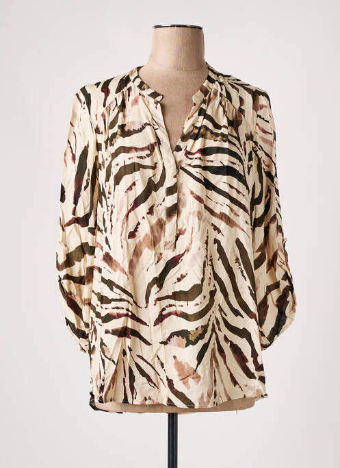 Blouse beige EMABLUES pour femme
